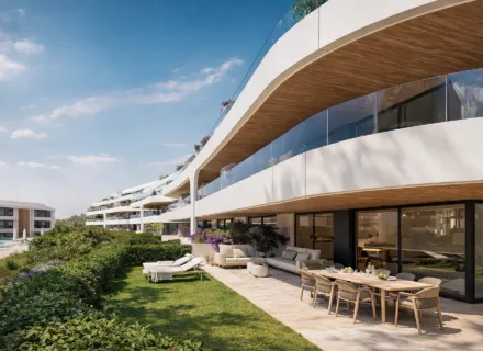 Modern luxury apartments with terrace and garden – apartments for sale Benahavis