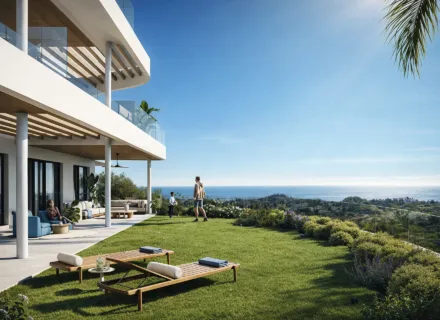Luxury Apartments 360º by Cordia in Mijas – a prestigious development with modern design, spacious terraces and panoramic sea views