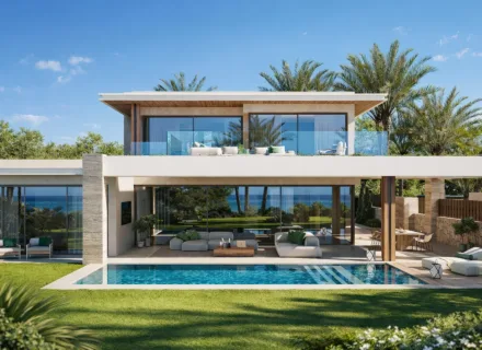Modern villa at Sierra Blanca by the Sea with private pool and terrace in a luxury beachfront setting