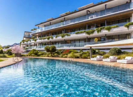 Nowoczesne apartamenty w Esteponie na sprzedaż – luksusowy basen przy kompleksie mieszkaniowym