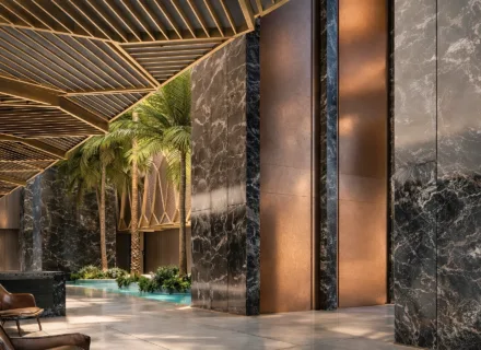 eleganckie lobby The Privilege Estepona z nowoczesnym designem